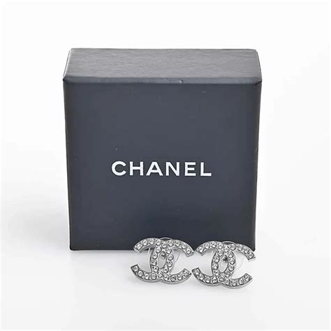 chanel oorbellen zilver|chanel jewelry for sale.